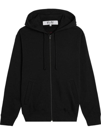 Back Heart Zip-Up Hoodie Black - COMME DES GARCONS - BALAAN 2