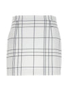 Check A-Line Skirt White - MARNI - BALAAN 1