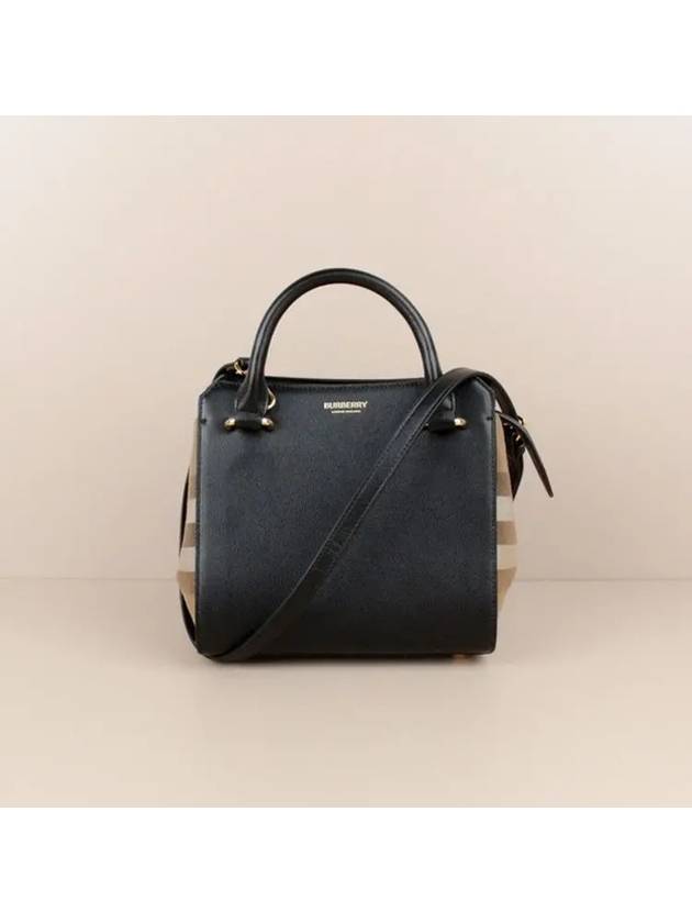 Banwell Tote Bag Black - BURBERRY - BALAAN 4