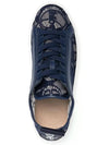 Lauren Lace Low Top Sneakers Navy - CHLOE - BALAAN 5