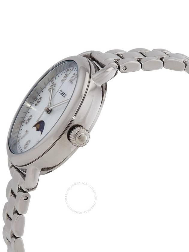 Timex Standard Moonphase Quartz Mother of Pearl Dial Ladies Watch TW2U98300 - TIMEX - BALAAN 2