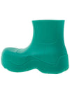 Puddle Rubber Ankle Boots Acid Turquoise - BOTTEGA VENETA - BALAAN.