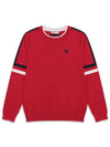 golfwear tri-color sweater red white - ONOFF - BALAAN 3