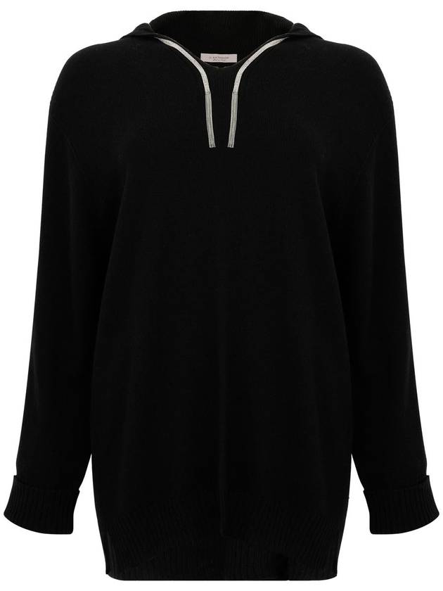 D.Exterior Cashmere And Wool Hoodie Sweater - D.EXTERIOR - BALAAN 1