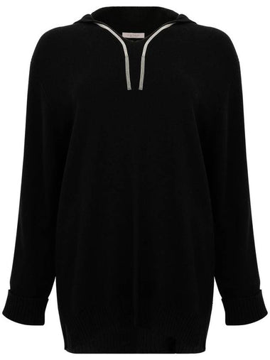 D.Exterior Cashmere And Wool Hoodie Sweater - D.EXTERIOR - BALAAN 1