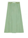 Double G Chain Pleated Skirt Green - GUCCI - BALAAN 2