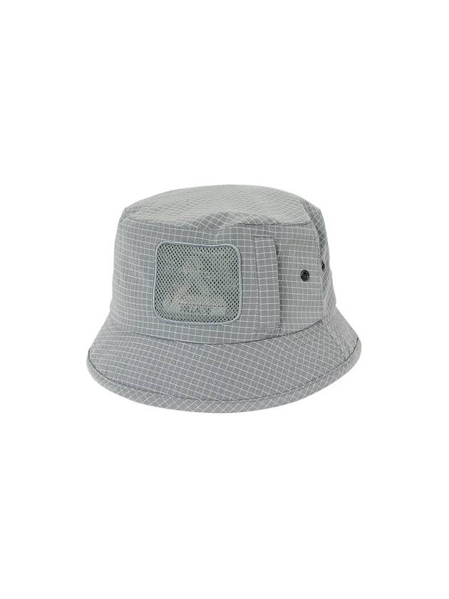 YRipstop Shell Bucket Hat Steel Gray - PALACE - BALAAN 1