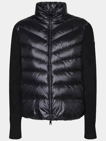 Women s Knit Mix Padding Black 9B00024 M1131 999 - MONCLER - BALAAN 1