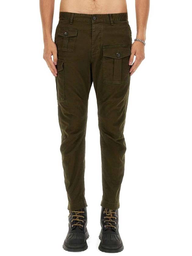 Dsquared2 Cotton Pants - DSQUARED2 - BALAAN 1