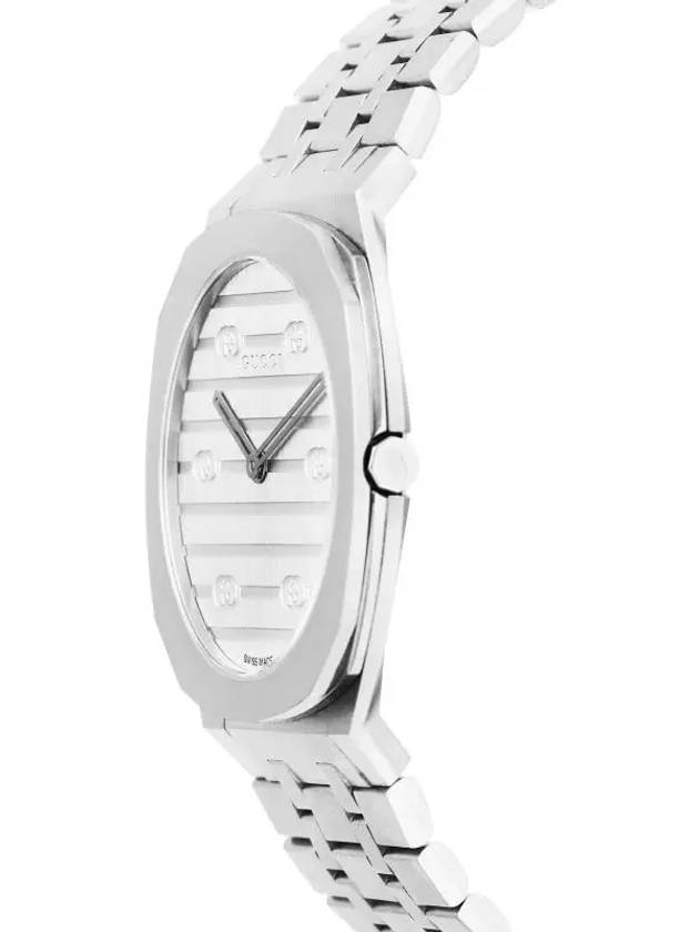 25H Metal Watch Silver - GUCCI - BALAAN 4