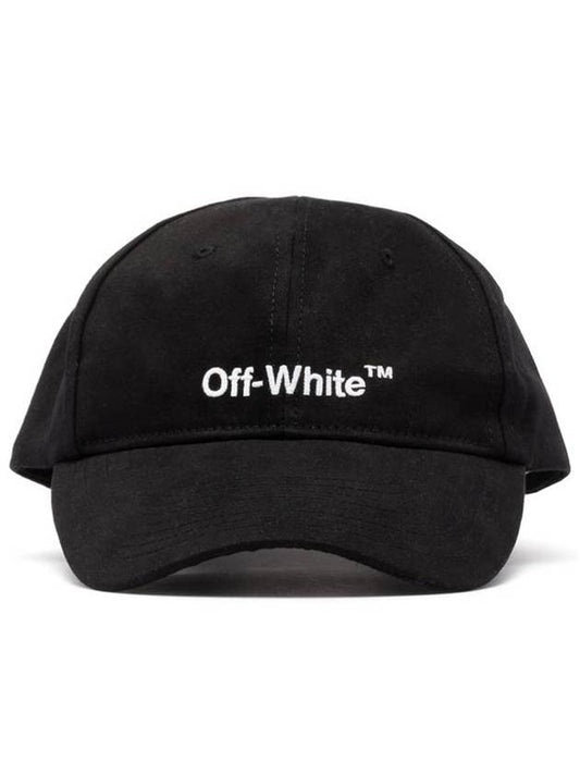 Logo Ball Cap Black - OFF WHITE - BALAAN.