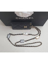 Cruise season classic bag charm quilted chain card wallet necklace caviar card holder card slot AP2394 - CHANEL - BALAAN 5