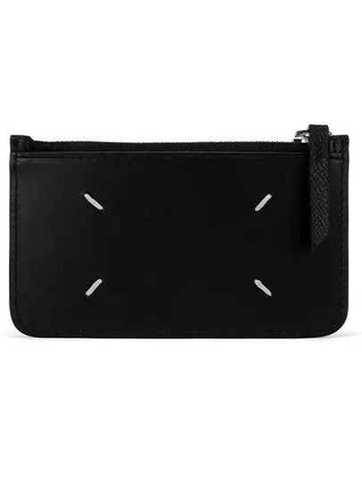 Stitch Zipper Card Wallet Black - MAISON MARGIELA - BALAAN 2