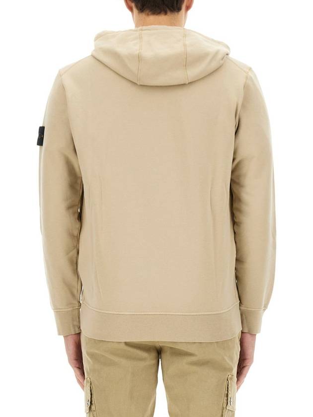 Stone Island Zip Sweatshirt - STONE ISLAND - BALAAN 3