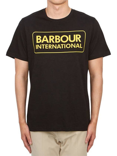 International Essential Large Logo Short Sleeve T-Shirt Black - BARBOUR - BALAAN 2