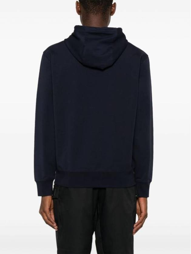 The Metropolis Series Stretch Fleece Hoodie Navy - CP COMPANY - BALAAN 6