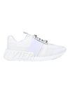 Cubic Buckle Low Top Sneakers White - ROGER VIVIER - BALAAN 1