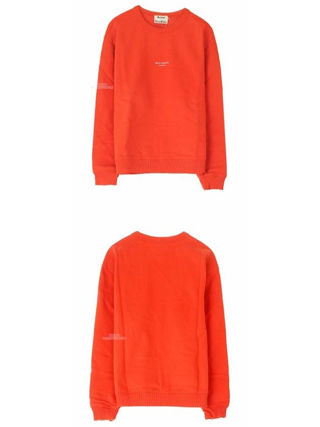 Reverse Logo Sweatshirt Red - ACNE STUDIOS - BALAAN 5