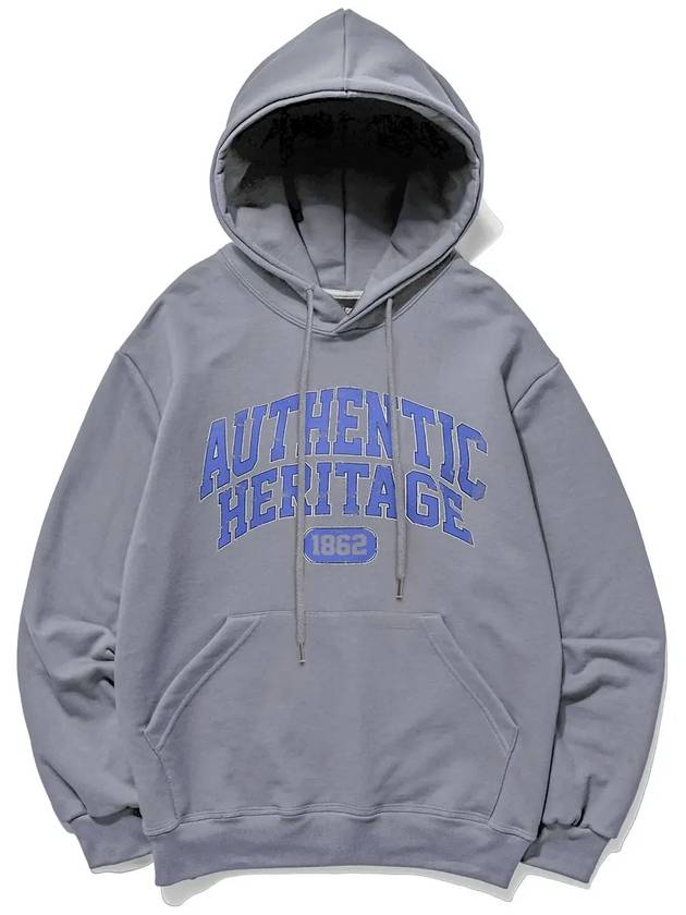 Heritage Overfit Hoodie Gray - TAILOR STUDIO - BALAAN 4