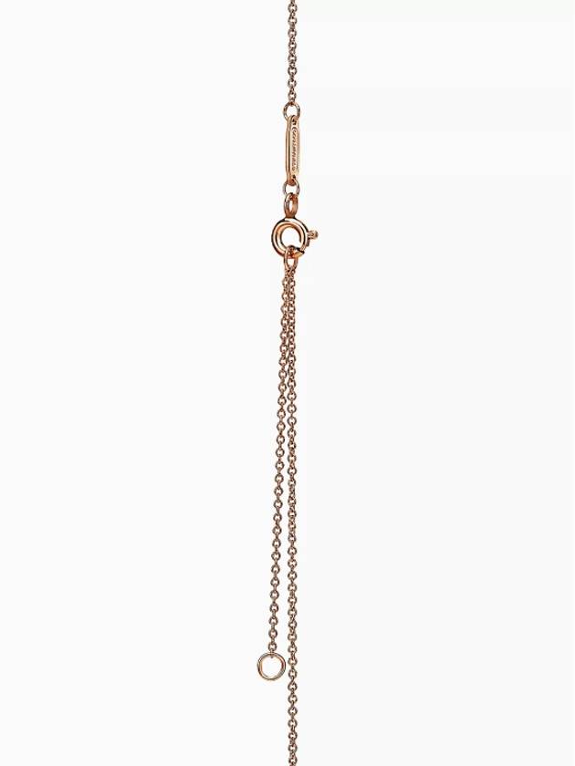 Return To Tiffany 18K Mini Heart Necklace Rose Gold - TIFFANY & CO. - BALAAN 6