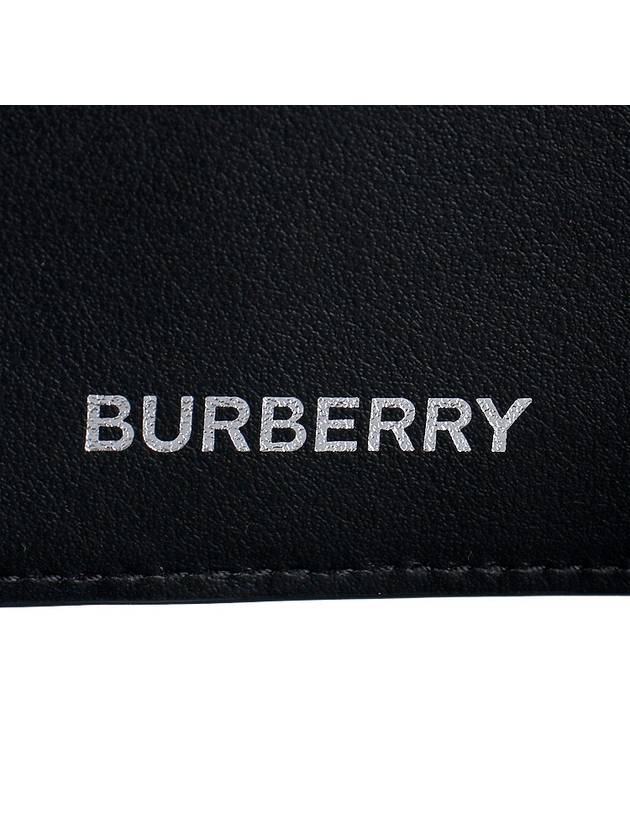 Vintage Check Leather Half Wallet Beige - BURBERRY - BALAAN 7