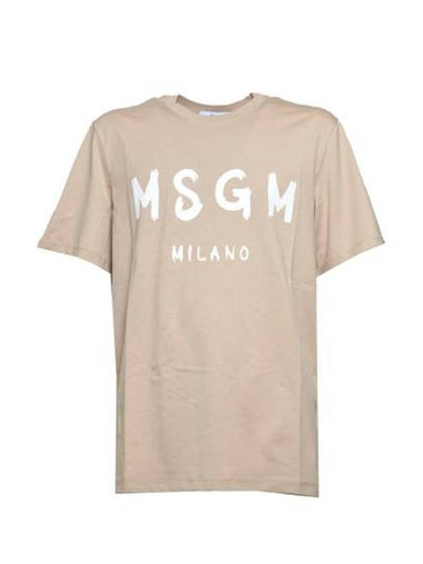 MSGM Short Sleeve T-Shirt 3640MM51024700223 - MSGM - BALAAN 1