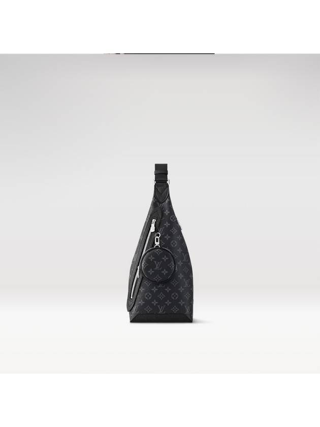 Duo Monogram Sling Bag Black - LOUIS VUITTON - BALAAN 8