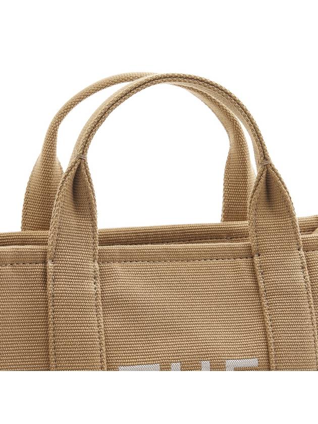 The Jacquard Medium Tote Bag Brown - MARC JACOBS - BALAAN 8