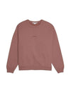 Mini Logo Crew Neck Sweatshirt Blush Pink - ACNE STUDIOS - BALAAN 1