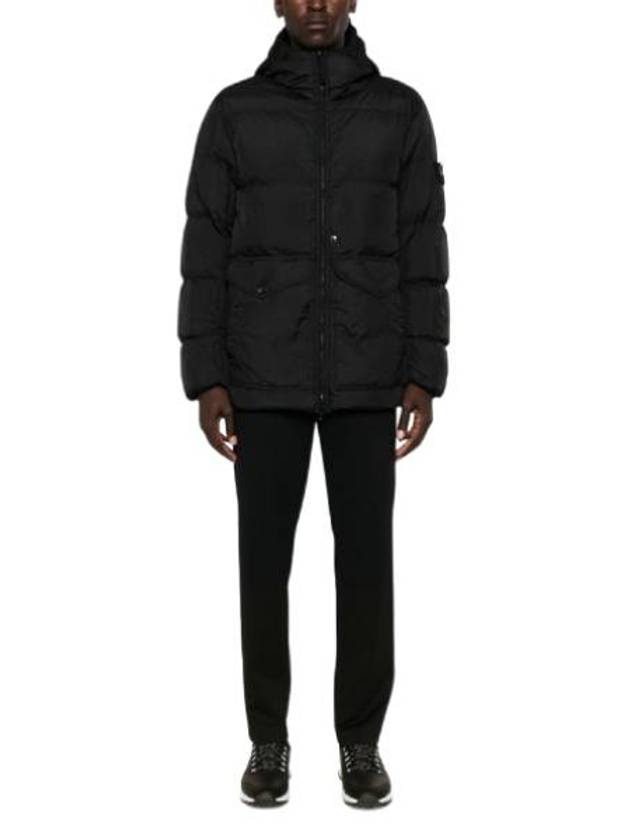 Crinkle Reps Re-Nylon Down Padding Black - STONE ISLAND - BALAAN 6