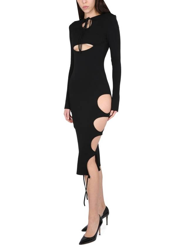 DRESS WITH CUT-OUT DETAILS - ANDREADAMO - BALAAN 2