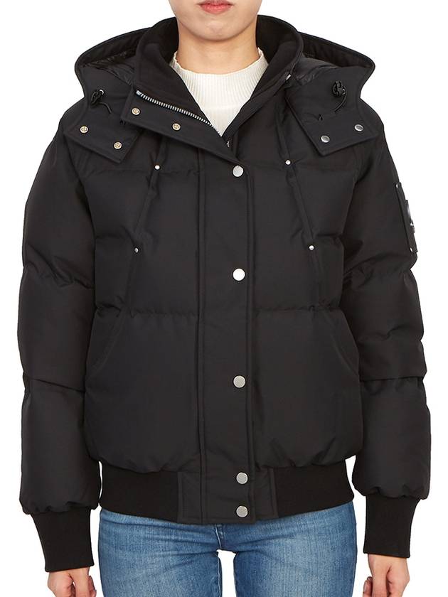 Cloud Jumper Bomber Padded Black - MOOSE KNUCKLES - BALAAN 5