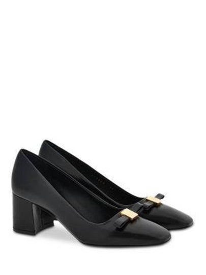 Vara Bow Pumps Black - SALVATORE FERRAGAMO - BALAAN 2