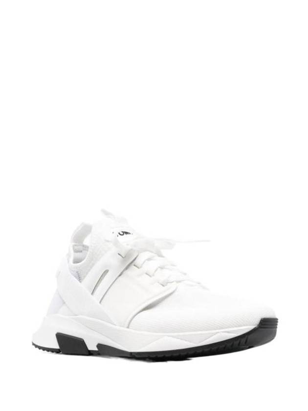 Jago Low-Top Sneakers White - TOM FORD - BALAAN 4