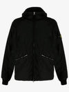 Micro Twill Pure Insulation Technology Primaloft Jacket Navy - STONE ISLAND - BALAAN 3