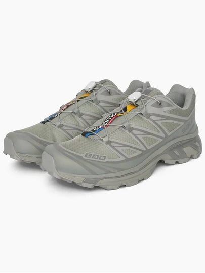 XT 6 Low-Top Sneakers Ghost Grey - SALOMON - BALAAN 2