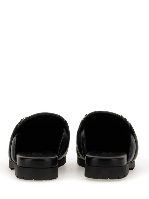 Horsebit Leather Mules Black - GUCCI - BALAAN 4