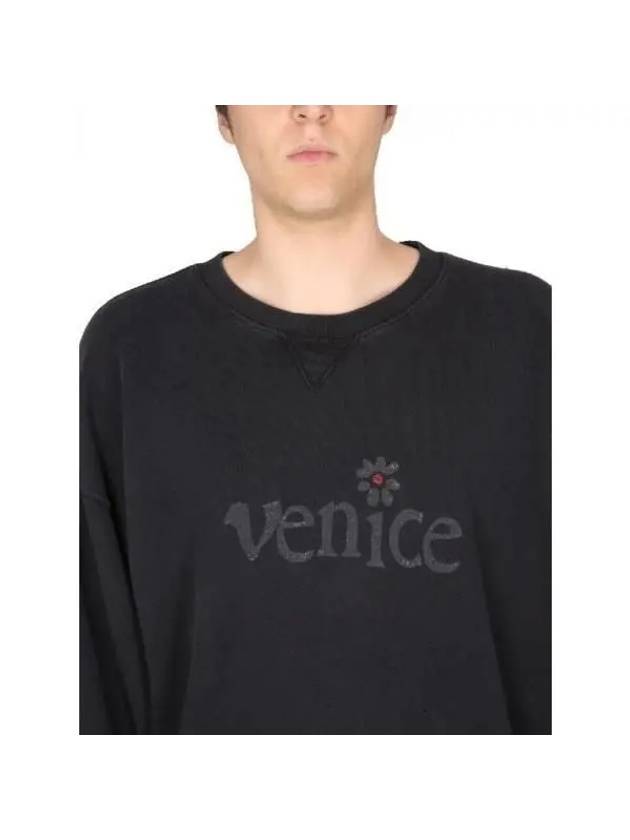 Venice print sweatshirt 06T037 BLACK - ERL - BALAAN 5