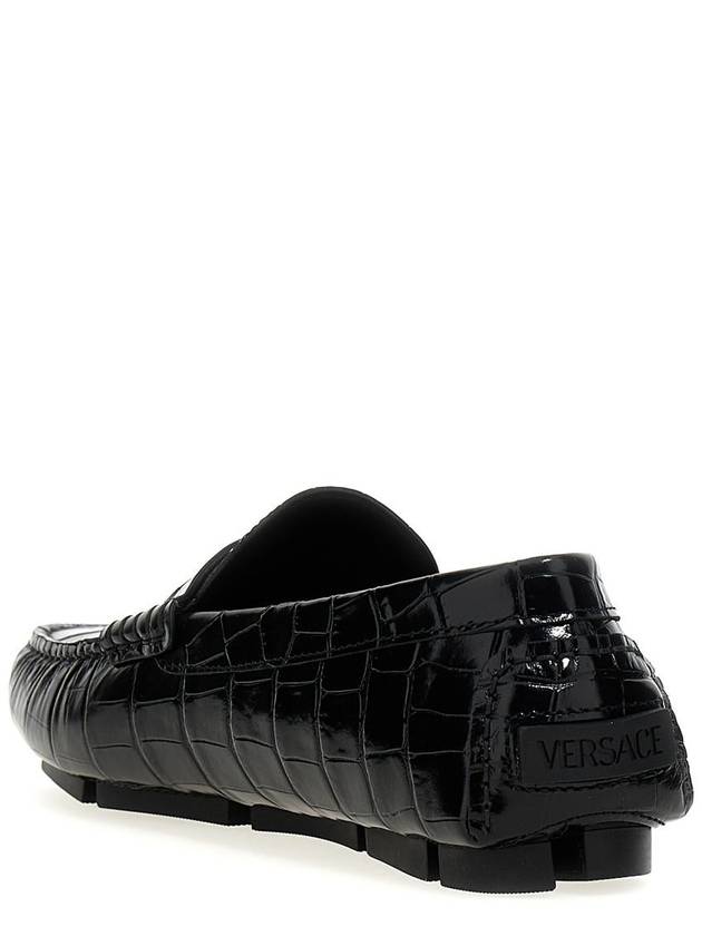 Loafer 10139601A098811B00E Black - VERSACE - BALAAN 4