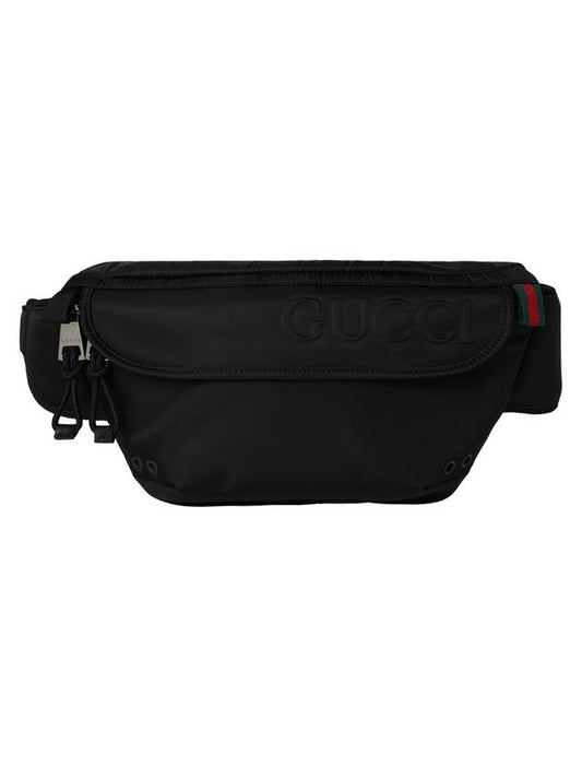 Logo Small Belt Bag Black - GUCCI - BALAAN 1