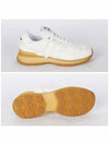 Cotton Denim Low Top Sneakers White - MIU MIU - BALAAN 4