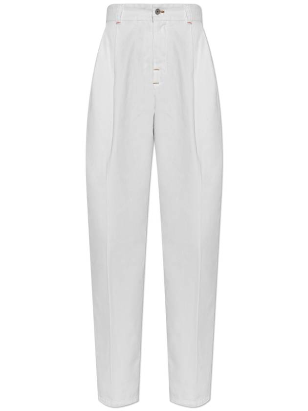 Curgio Ultra High Waist Jeans Off White - JACQUEMUS - BALAAN 2