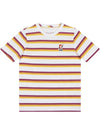 Genuine Junior Sportswear Striped Tee FD0843 100 - NIKE - BALAAN 1