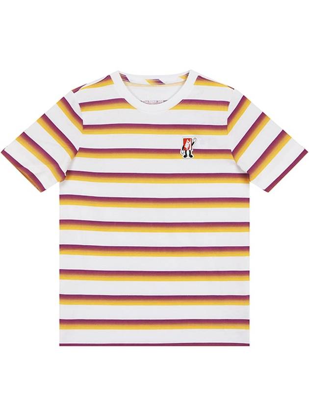 Genuine Junior Sportswear Striped Tee FD0843 100 - NIKE - BALAAN 1