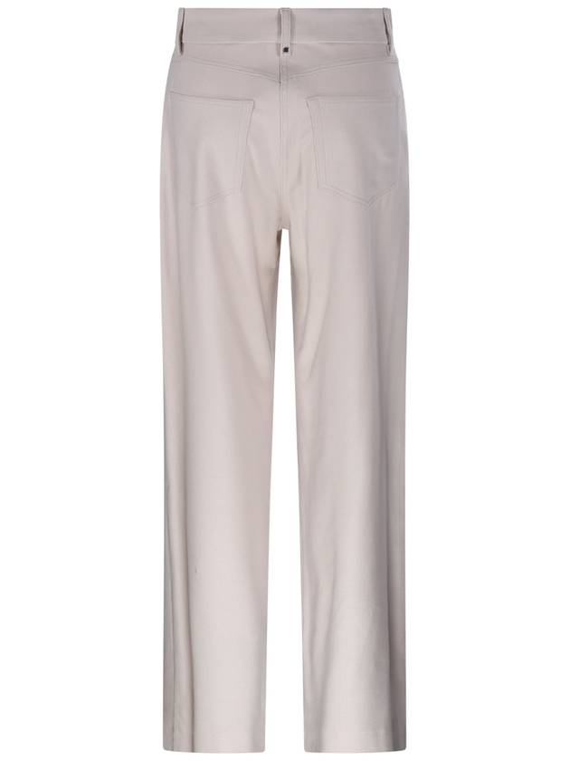 Ermes Wool Slacks Beige - S MAX MARA - BALAAN 4