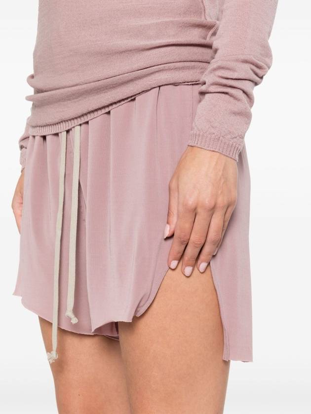 drawstring jersey shorts - RICK OWENS - BALAAN 5