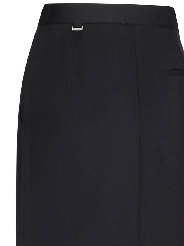 ANKLE-LENGTH SKIRT WITH TRANSPARENT PANEL - CALVIN KLEIN - BALAAN 3