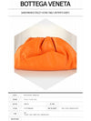 Nappa Pouch Dumpling Clutch Bag Orange - BOTTEGA VENETA - BALAAN 3