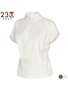 Golf color combination turtleneck short sleeve t-shirt EM2LTL037 - 23KU - BALAAN 1