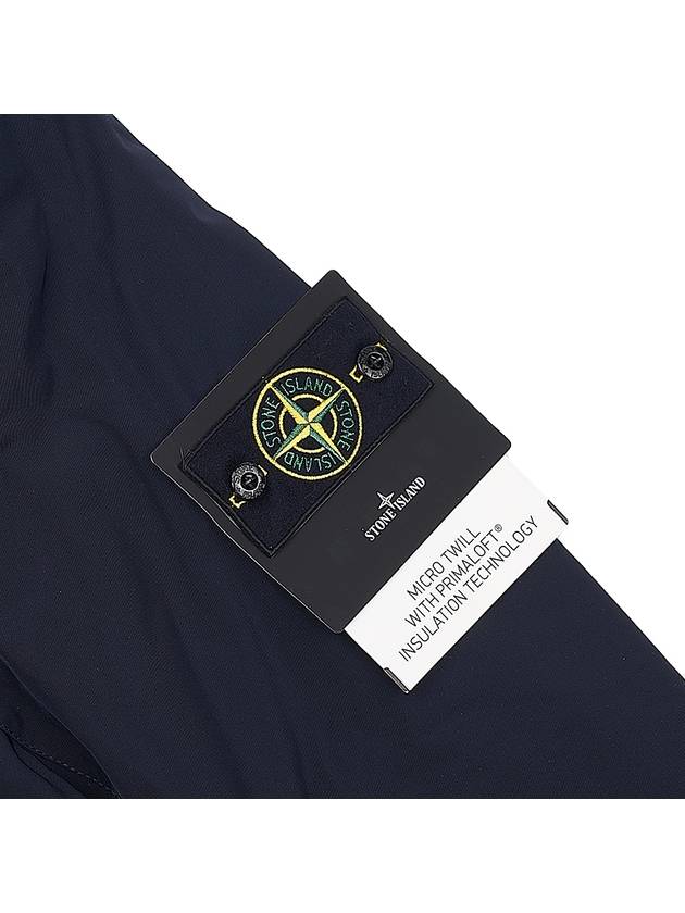 Micro Twill Pure Insulation Technology Primaloft Jacket Navy - STONE ISLAND - BALAAN 6